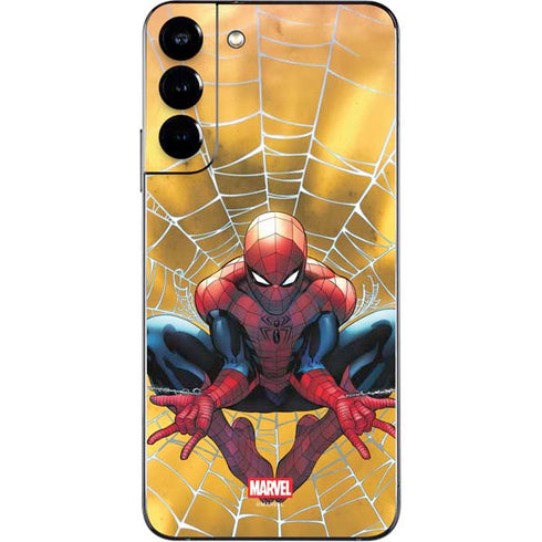 Marvel Spiderman Web Shooting Galaxy S22 Plus Skin
